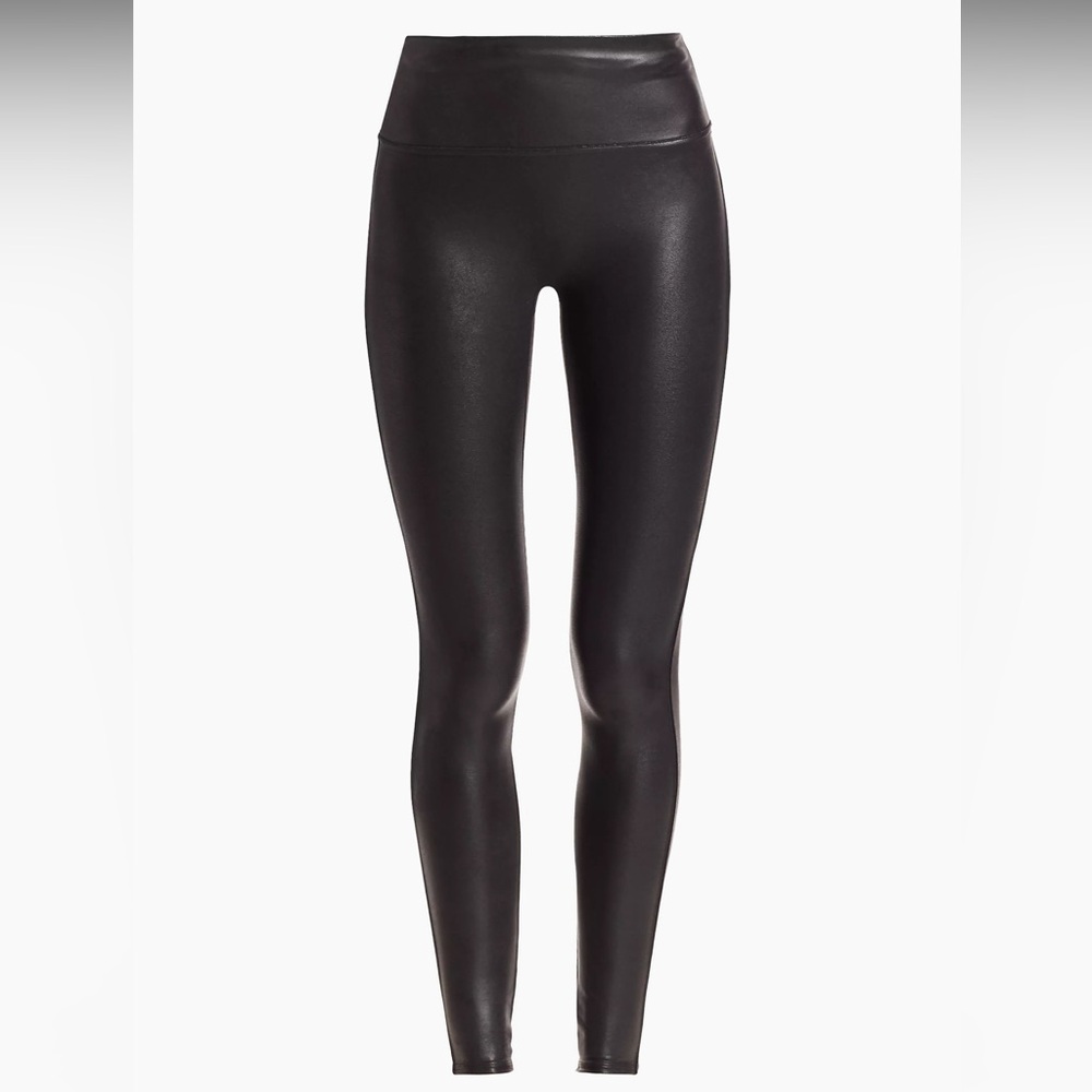 SPANX - Faux Leather Leggings Sz Large